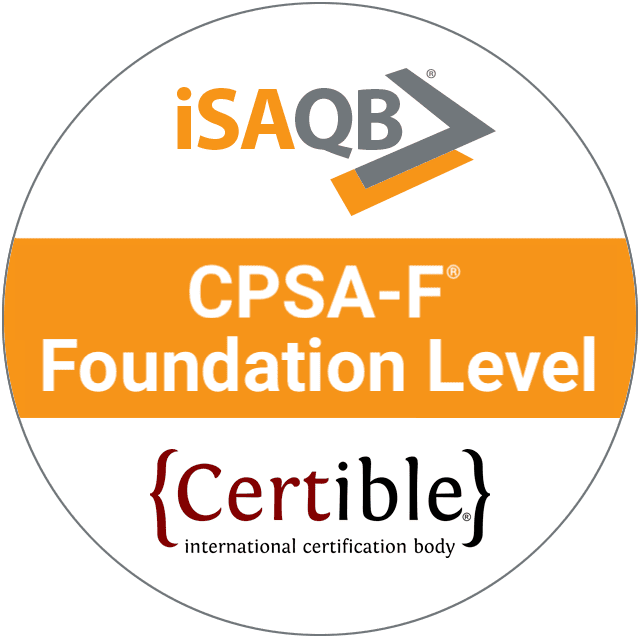iSAQB CSPA Foundation badge
